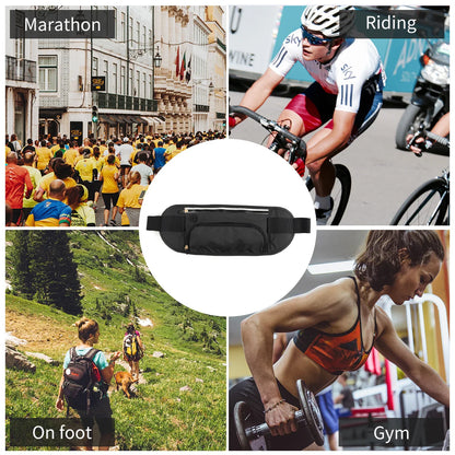 Running Waist Belt Bag Marathon With Water Bottle Phone Sports Trail Riding Climbing Fishing Men Male Fanny Pack Cycling Pocket