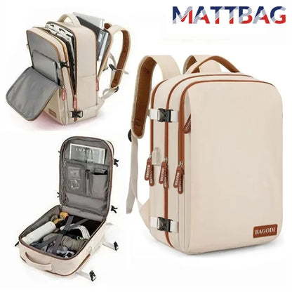 Ryanair Multifunctional Travel Backpack Airplane Cabin For Women Men Laptop Anti-theft Business Easyjet Plane 45x30x20 Backpacks
