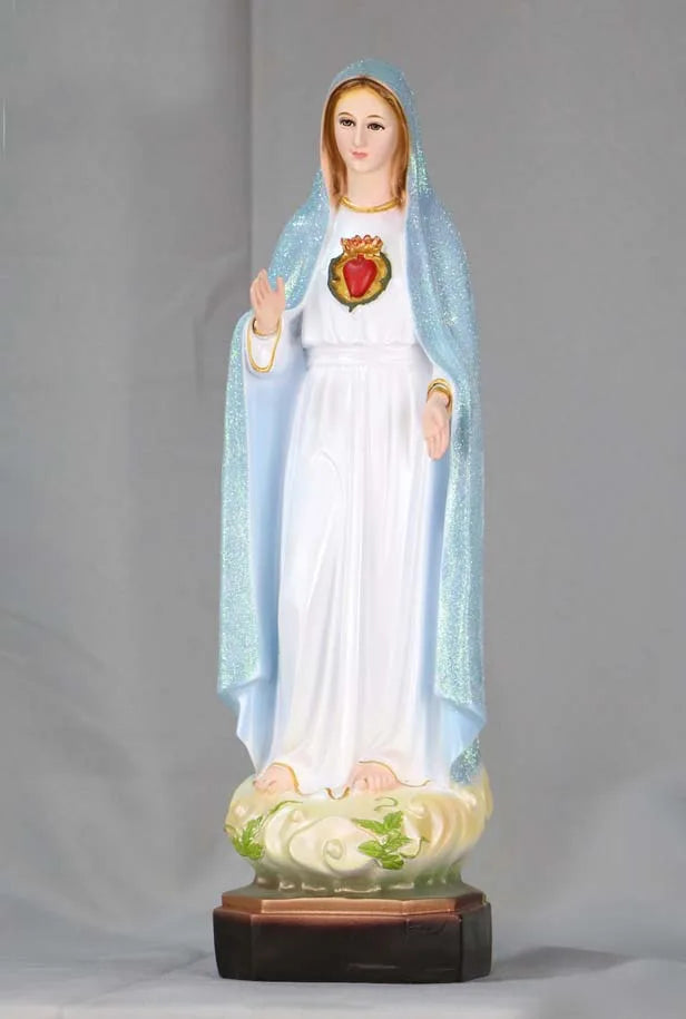 Special Offer 40CM tall # HOME Church TOP Ornament Religious Catholicism Christianism Fatima Virgin Mary Madonna holy statue