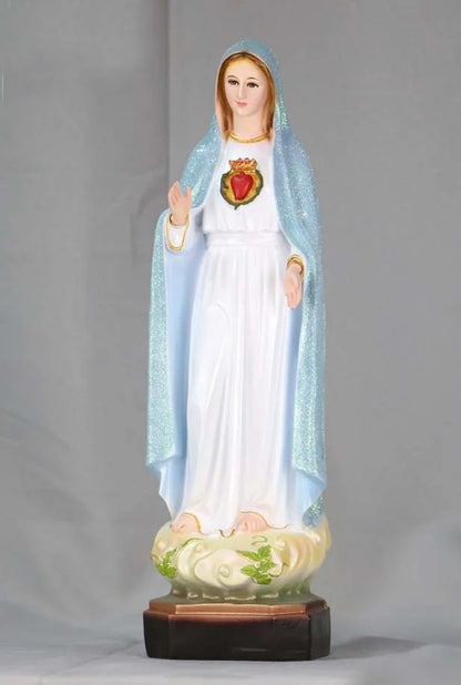 Special Offer 40CM tall # HOME Church TOP Ornament Religious Catholicism Christianism Fatima Virgin Mary Madonna holy statue