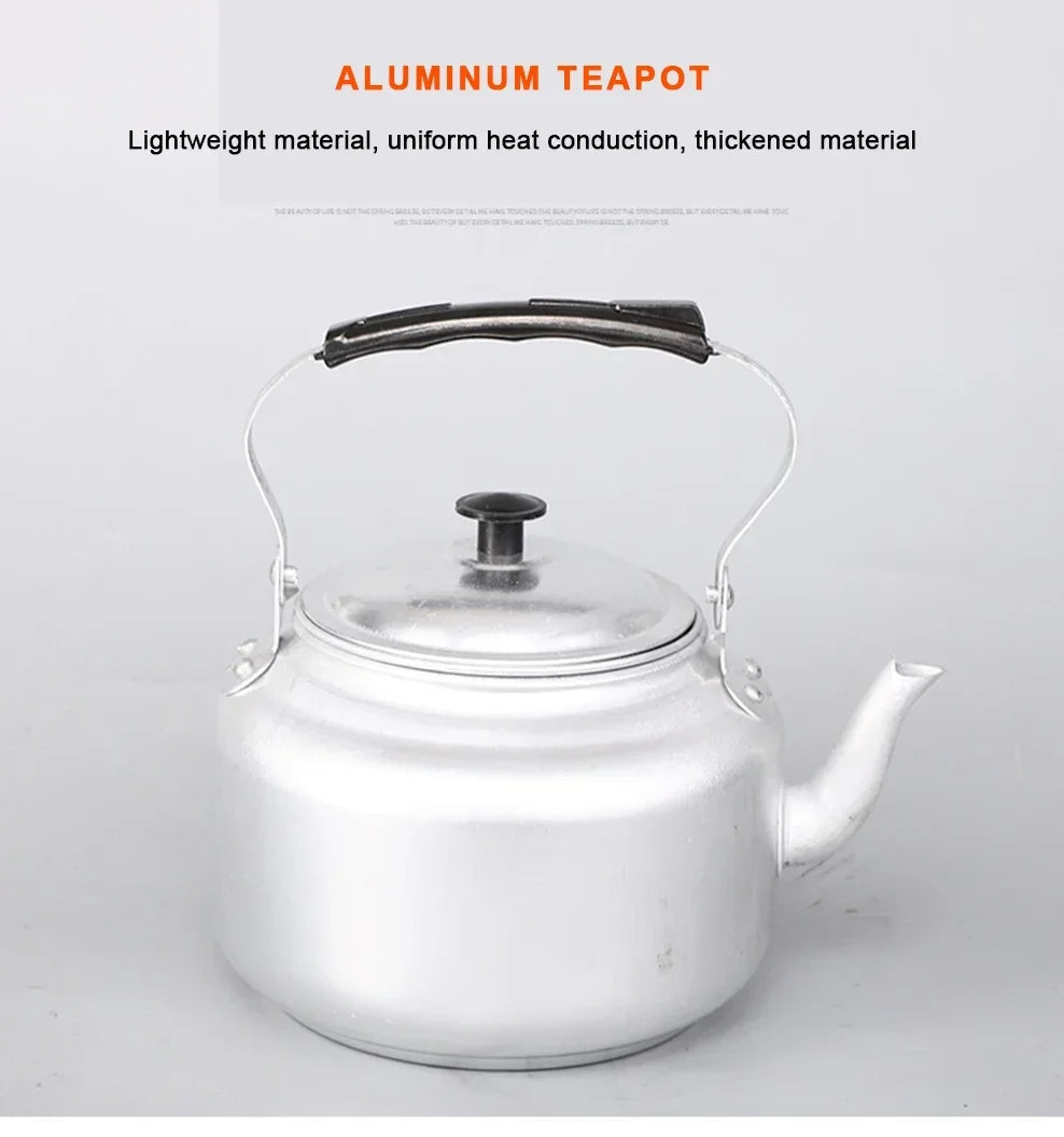 Small Aluminum Teapot  Portable Korean Rice Wine Jug Aluminum Alloy Teapot With Tea Strainer Home Gas Boiling Water Kettle