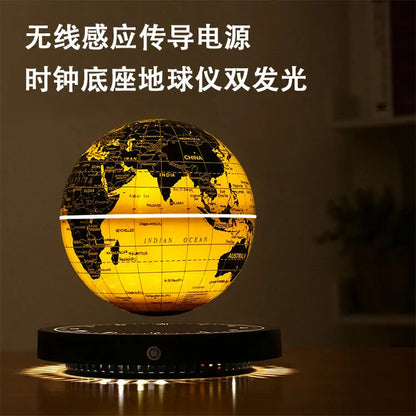 Magnetic suspension Globe 3D Stereoluminescence rotation Little Night Light gift science and technology Desktop decoration