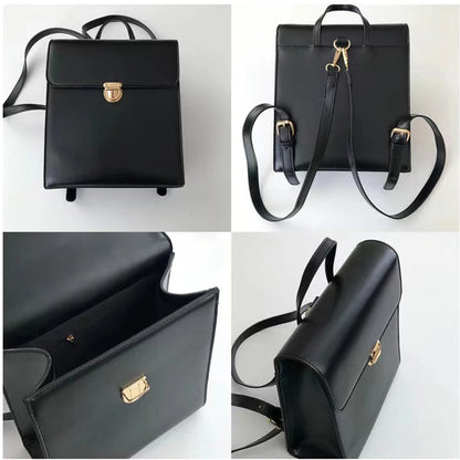 Fashion Preppy Style Female Small Cover Backpacks Day Pack Vintage Girl School Handbags Casual Bags