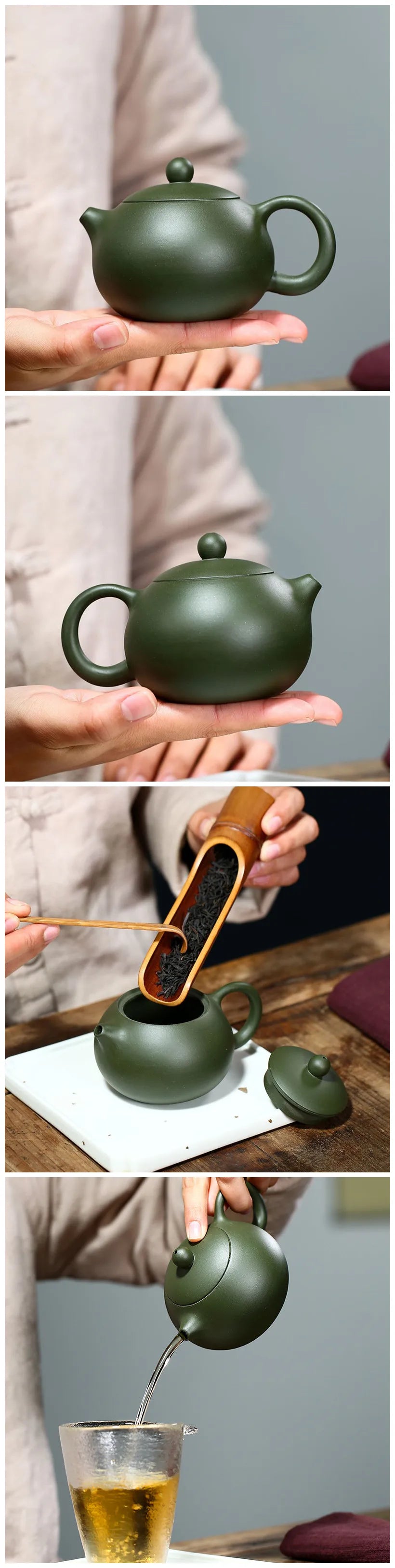 220ml Purple Clay Teapots Ball Hole Filter Tea Pot Beauty Kettle Raw ore Handmade Tea Set Zisha Customized Authentic