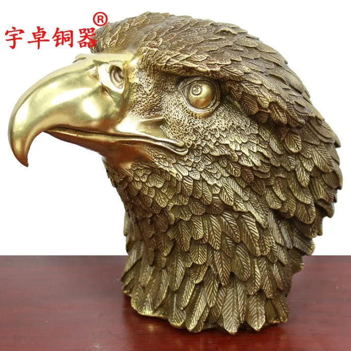 TOP COOL office home efficacious Propitious Prosperous Talisman American Eagle statue # TOP decorative art