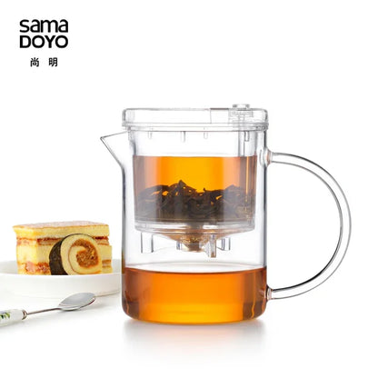 High Grade Kung Fu & Mug 350ml Teapot Tea Pot Heat Resistant Glass