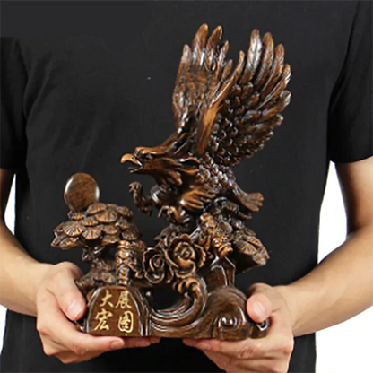 Resin Animal Model Sculpture Home Decoration Living Room Wine Cabinet Ornaments Office Desktop Auspicious Decor Accessories