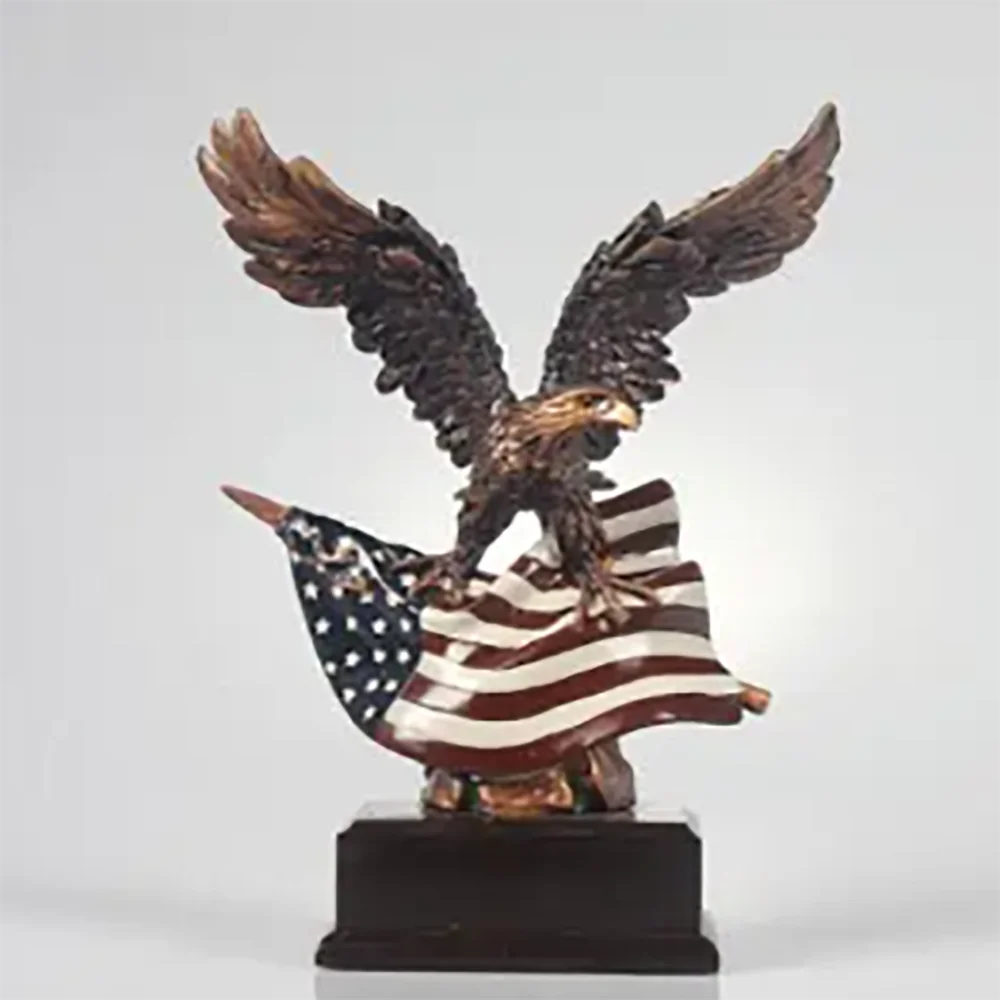 Grand vision USA Eagle Ornament Creative home wine cabinet statue art office Abstract animal decoration