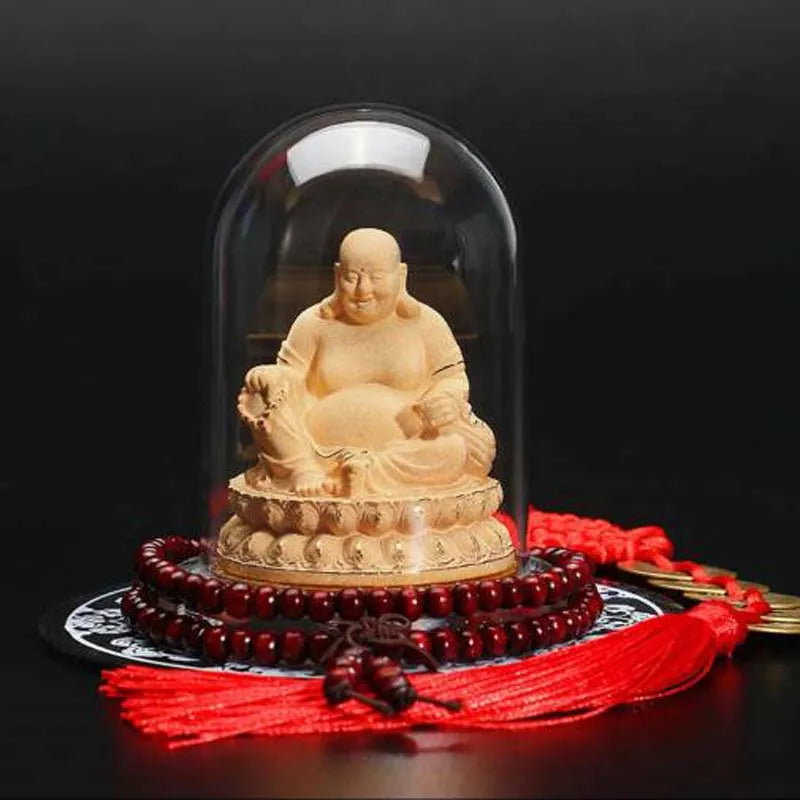 Buddhism Thailand Southeast Asia HOME CAR Patron saint Automobile ornaments golden Maitreya Buddha Buddha statue