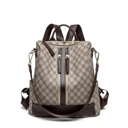 Backpack for Women Casual Fashion PVC Rucksack Handbag Shoulder Bags Commuter Travel Bag