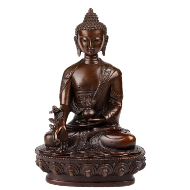 Temple Buddhist bless family home Safety Health wealth efficacious Protection Pharmacist Buddha the Medicine Buddha GOOD statue