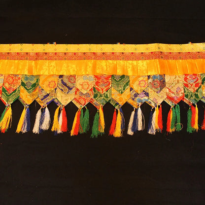 500CM long Wholesale Buddhist supply Buddhism HOME Temple buddha Hall Wall Deco Enclosing curtain Tapestry draperies WEIMAN