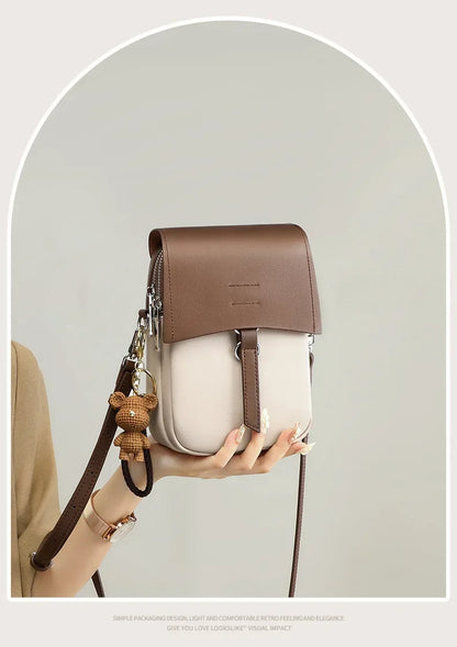 Mobile Phone Bags Women's Bag 2024 New Crossbody Bag Mini Genuine Leather Shoulder Bag Designer Bags Luxury
