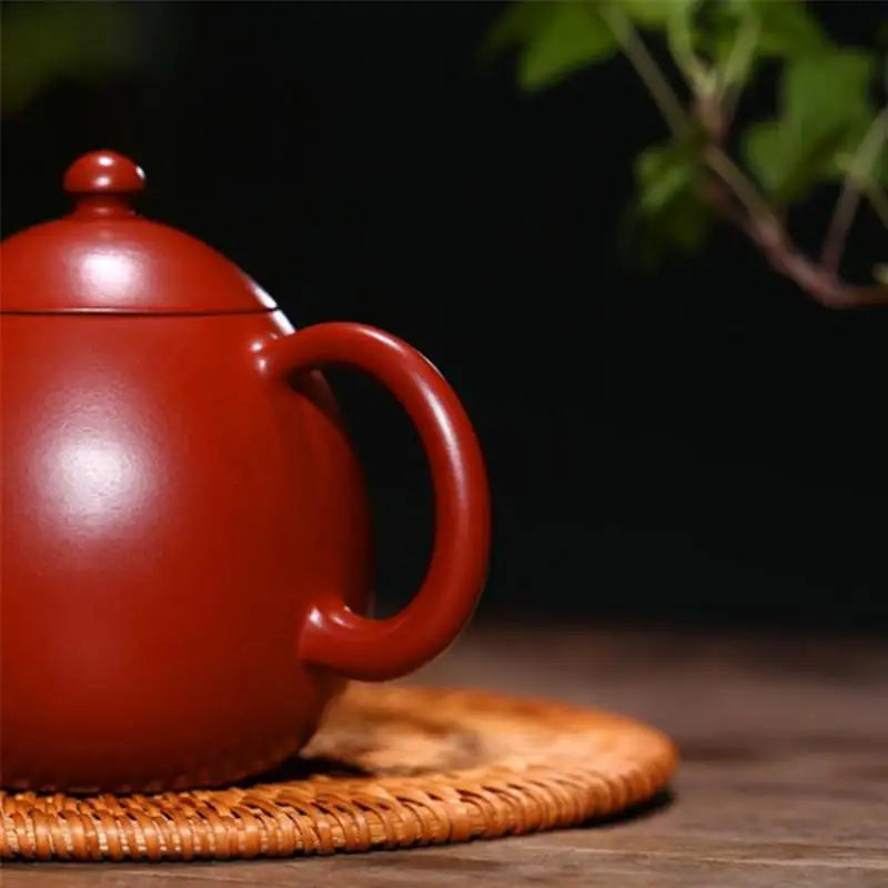Yixing Purple Sand Pot, Famous Original Mine Dahongpao Dragon Egg Pot, Zisha Teapot, Handmade Pot, Kung-Fu Teaware