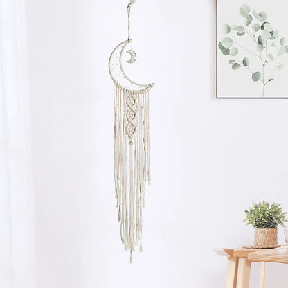 95CM Wall braid Bohemian tapestry hand-woven wall hanging wall decoration bedroom wall braided rope background 20*95CM wall