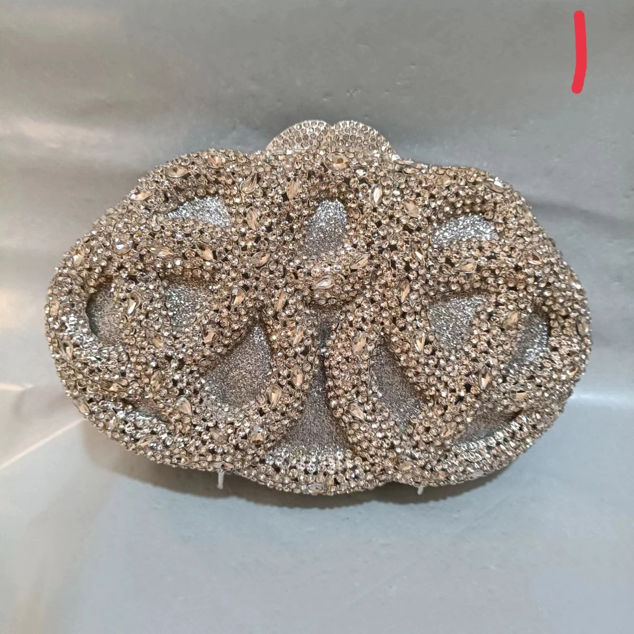 Woman Silver Green Diamond Hollow Snake Purses Bridal Formal Dinner Banquet Animal Handbag Crystal Wedding Party Cocktail Bags