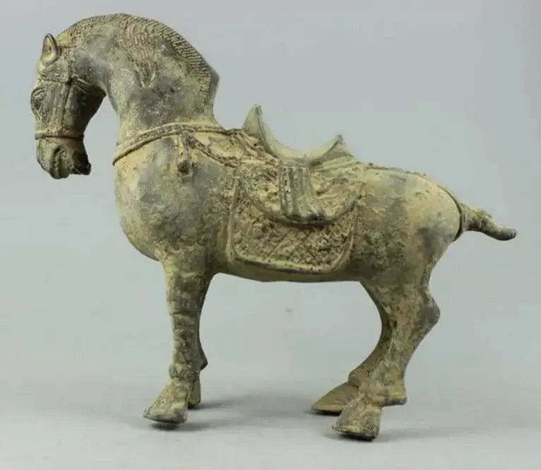 Copper Statue Collectible Decorated Old Handwork Bronze sculpture Horse statue