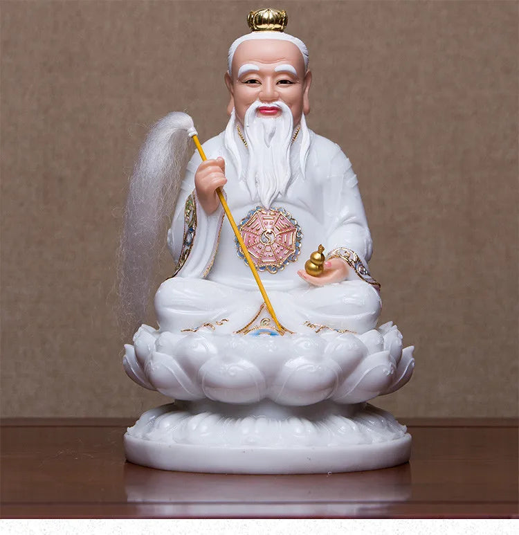 30CM large TOP high-grade home family efficacious bless Talisman Mascot Taoism Lord Lao Zi TAISHANG LAOJUN God statue