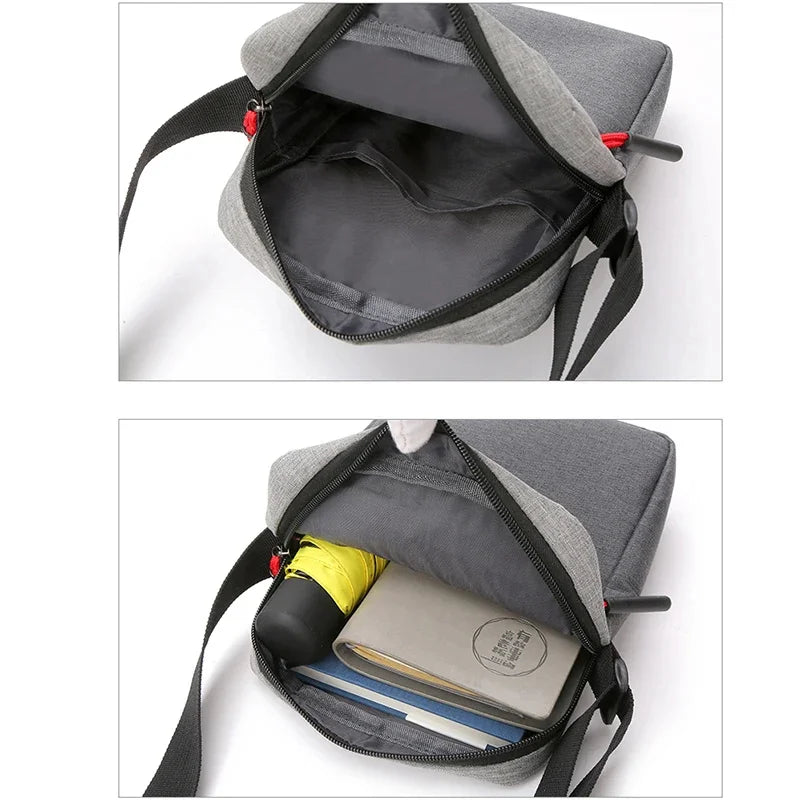 SUUTOOP 2024 Men Anti-theft Leisure Messenger Single-shoulder Crossbody Bag Handbag Bags On Shoulder Pack For Male
