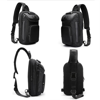 SUUTOOP 2024 Men OXford Waterproof Multifunction Shoulder Crossbody s Messenger Chest Bag Short Trip Travel Pack for Male