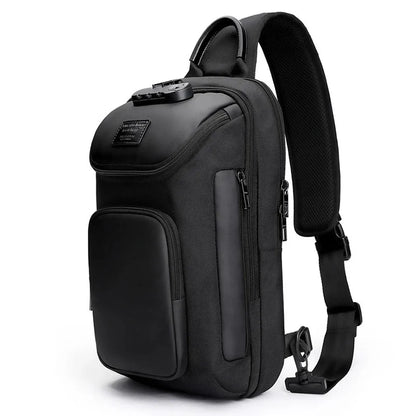 SUUTOOP 2024 Men OXford Waterproof Multifunction Shoulder Crossbody s Messenger Chest Bag Short Trip Travel Pack for Male