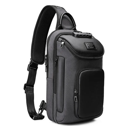 SUUTOOP 2024 Men OXford Waterproof Multifunction Shoulder Crossbody s Messenger Chest Bag Short Trip Travel Pack for Male