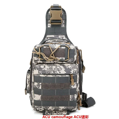 SUUTOOP Male Tactical Shoulder Bags Outdoor Military Crossbody Chest Bag Trekking Sports Hunting Hiking Fishing Travel For Men