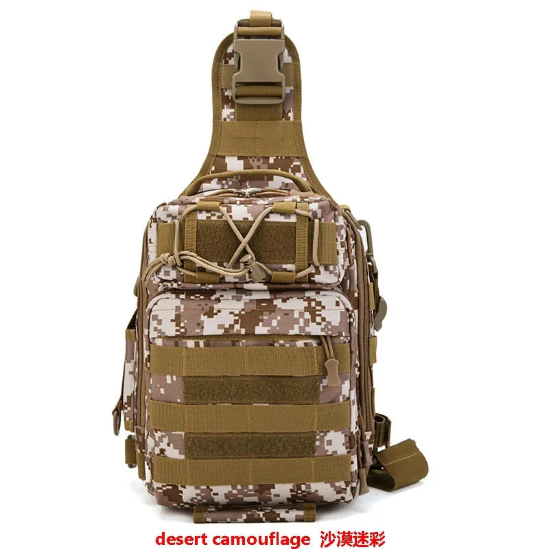 SUUTOOP Male Tactical Shoulder Bags Outdoor Military Crossbody Chest Bag Trekking Sports Hunting Hiking Fishing Travel For Men