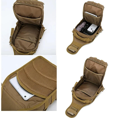 SUUTOOP Male Tactical Shoulder Bags Outdoor Military Crossbody Chest Bag Trekking Sports Hunting Hiking Fishing Travel For Men