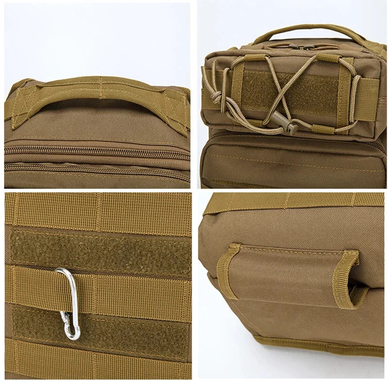 SUUTOOP Male Tactical Shoulder Bags Outdoor Military Crossbody Chest Bag Trekking Sports Hunting Hiking Fishing Travel For Men