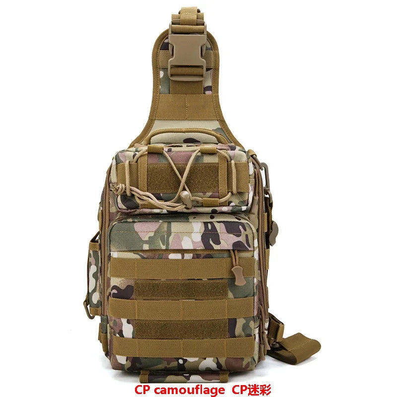 SUUTOOP Male Tactical Shoulder Bags Outdoor Military Crossbody Chest Bag Trekking Sports Hunting Hiking Fishing Travel For Men