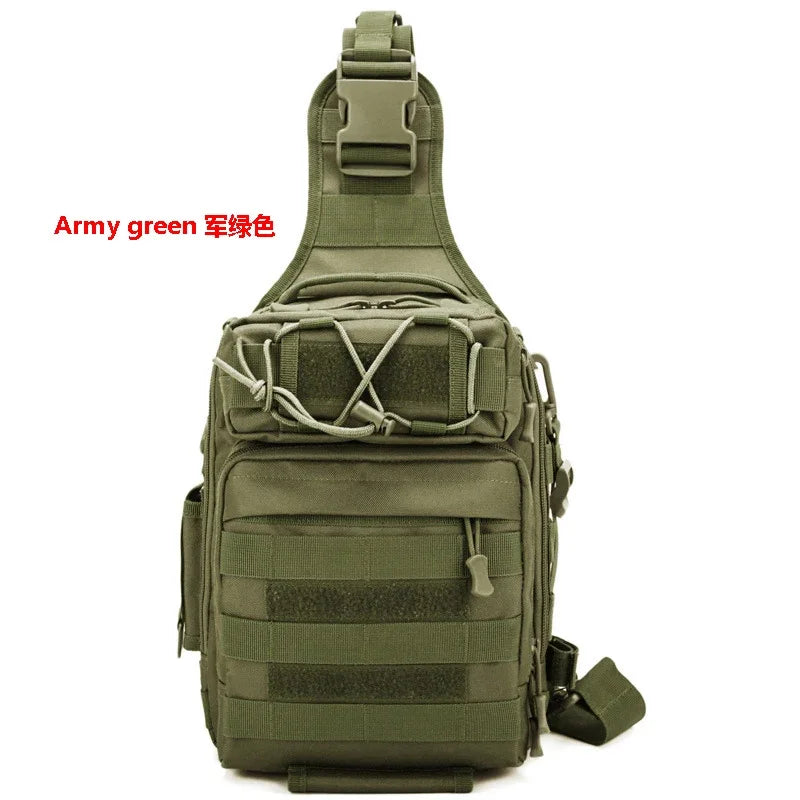 SUUTOOP Male Tactical Shoulder Bags Outdoor Military Crossbody Chest Bag Trekking Sports Hunting Hiking Fishing Travel For Men