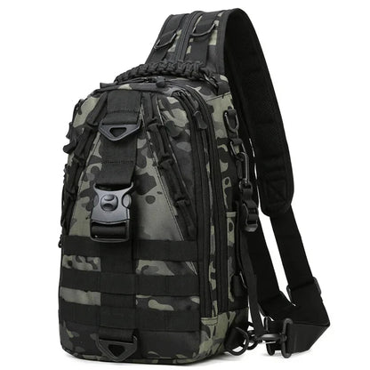 SUUTOOP Men Hiking Military Tactical Shoulder Bags Camping Sports Trekking Climbing Crossbody Fishing Outdoor Chest Bag For Male