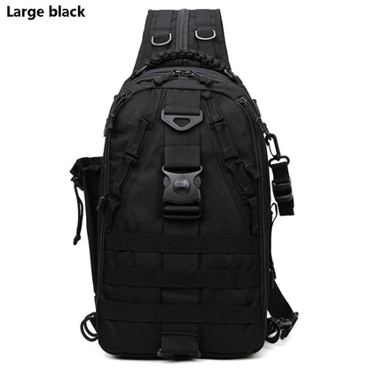 SUUTOOP Men Hiking Military Tactical Shoulder Bags Camping Sports Trekking Climbing Crossbody Fishing Outdoor Chest Bag For Male