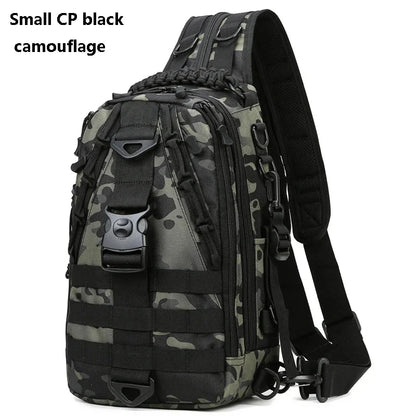 SUUTOOP Men Hiking Military Tactical Shoulder Bags Camping Sports Trekking Climbing Crossbody Fishing Outdoor Chest Bag For Male