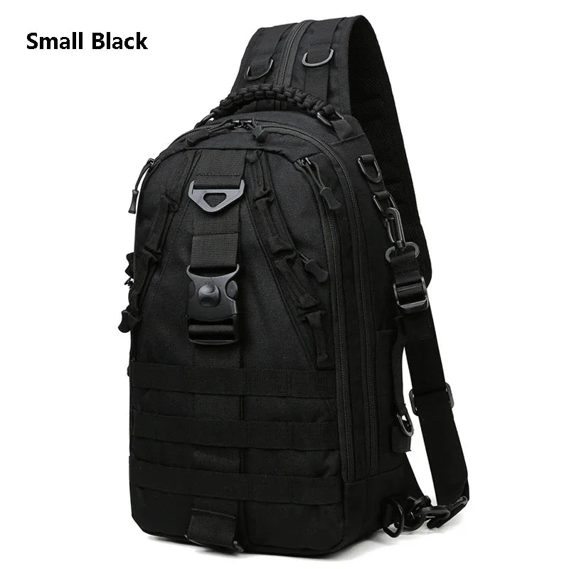 SUUTOOP Men Hiking Military Tactical Shoulder Bags Camping Sports Trekking Climbing Crossbody Fishing Outdoor Chest Bag For Male