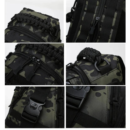 SUUTOOP Men Hiking Military Tactical Shoulder Bags Camping Sports Trekking Climbing Crossbody Fishing Outdoor Chest Bag For Male