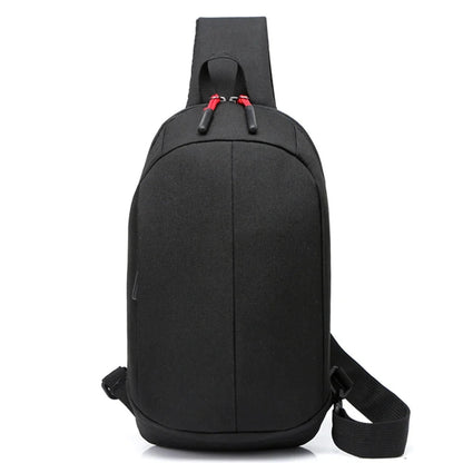 SUUTOOP Men Multifunction Man Fashion Travel Crossbody Sling On Shoulder Messenger Pack Chest Bag For Male