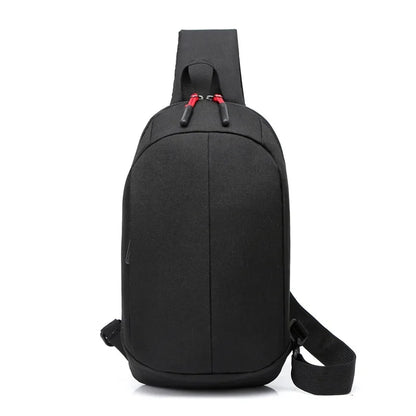 SUUTOOP Men Multifunction Man Fashion Travel Crossbody Sling On Shoulder Messenger Pack Chest Bag For Male