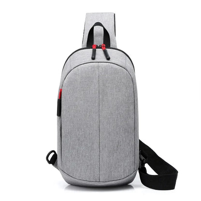 SUUTOOP Men Multifunction Man Fashion Travel Crossbody Sling On Shoulder Messenger Pack Chest Bag For Male