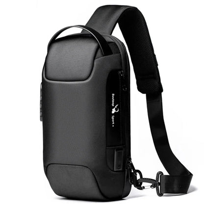 SUUTOOP Men's Waterproof Oxford Multifunction Crossbody Anti-theft Shoulder Bags Messenger Sling Chest Bag Pack For Male