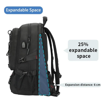 SWICKY Male multifunction fashion business casual travel waterproof 15 6 inch 17 3 inch Laptop men