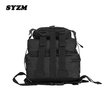 SYZM 25L Army Tactical Backpack Nylon 3P Softback Outdoor Waterproof Rucksack Hiking Camping Hunting Bags - 3 PCS