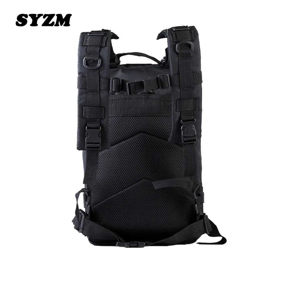 SYZM 45L Backpack Nylon Waterproof Tactical Rucksacks Outdoor Sports Camping Hiking Trekking Fishing Hunting Bag -2 PCS