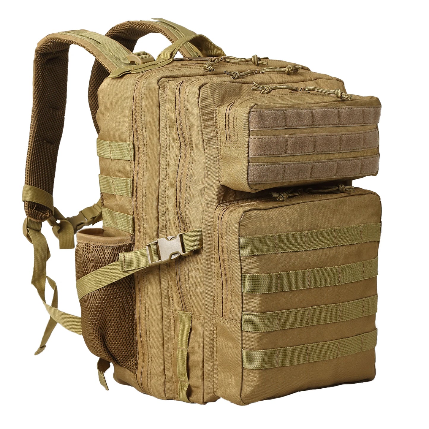SYZM 50L/30L Tactical Backpack Nylon Backpack Molle Knapsack Sport Hunting Fishing Trekking Bag with Bottle Holder