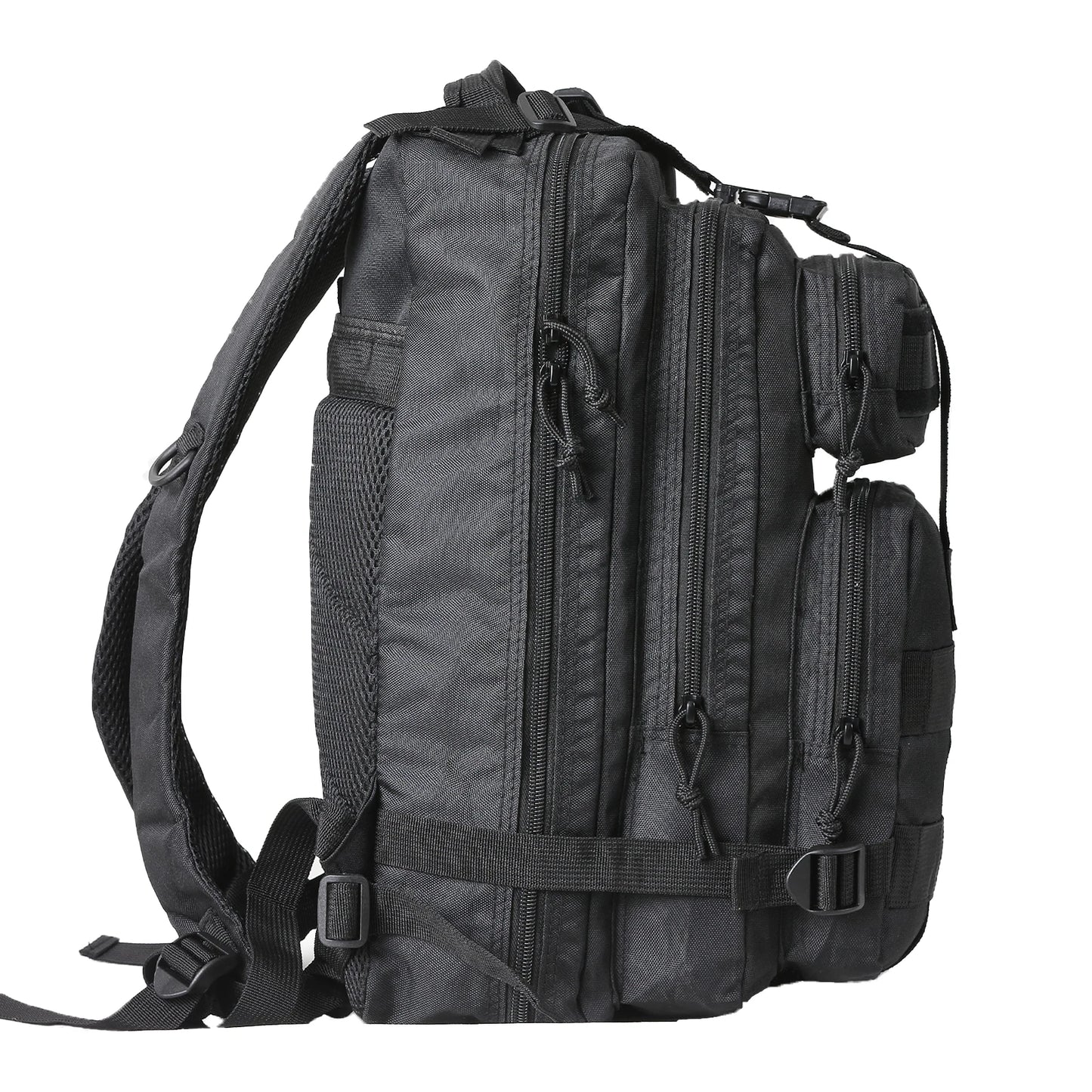 SYZM 50L/30L Tactical Backpack Nylon Backpack Molle Knapsack Sport Hunting Fishing Trekking Bag with Bottle Holder