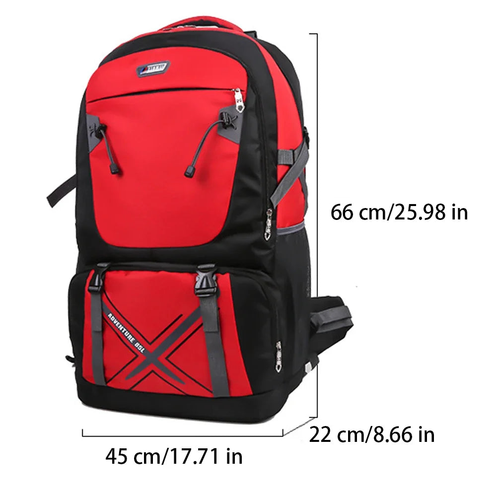 SYZM 85L Waterproof Large Backpack Men's Ultra-large Capacity Travel Bag  Mountain Climbing Outdoor Luggage Backpack