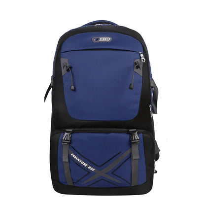 SYZM 85L Waterproof Large Backpack Men's Ultra-large Capacity Travel Bag  Mountain Climbing Outdoor Luggage Backpack