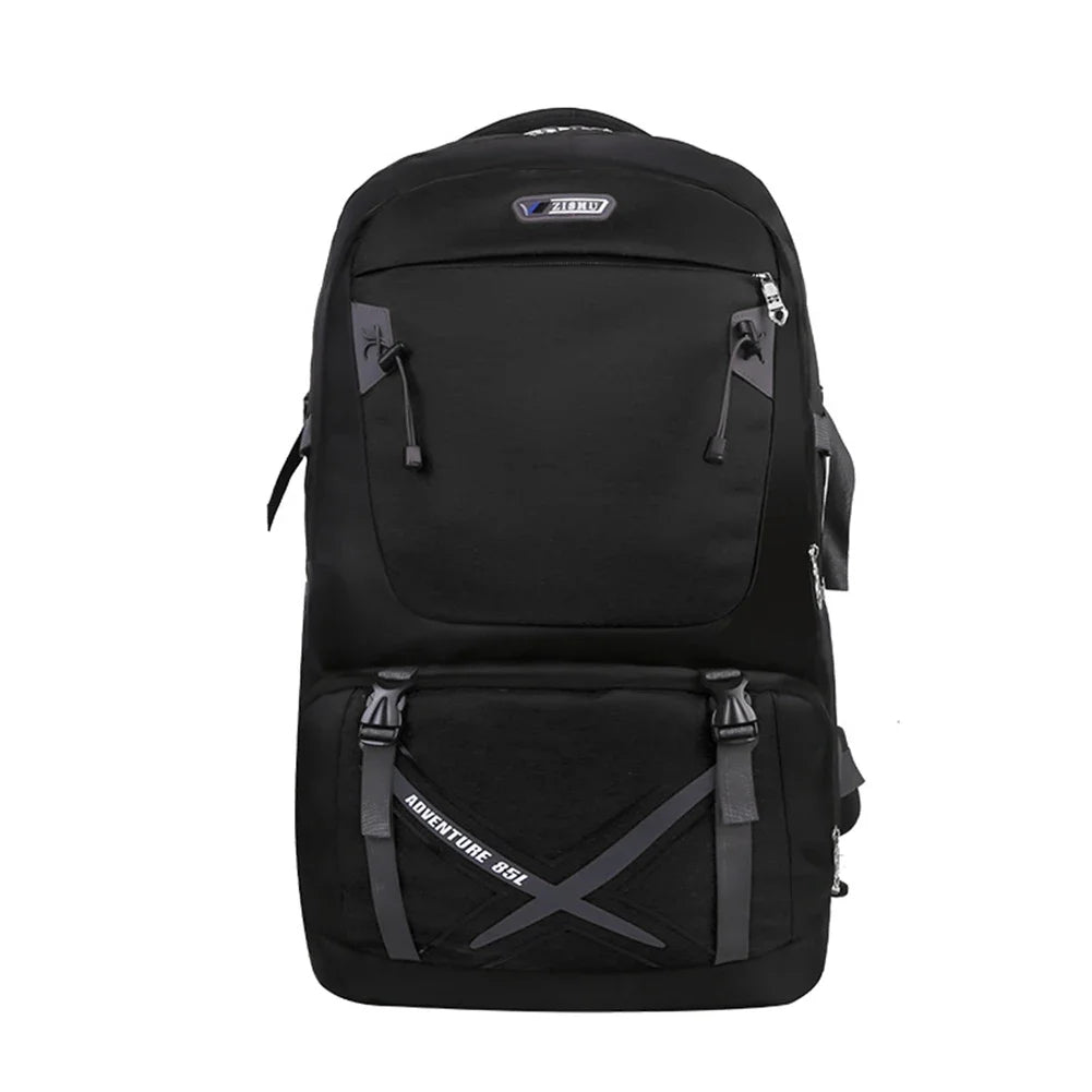SYZM 85L Waterproof Large Backpack Men's Ultra-large Capacity Travel Bag  Mountain Climbing Outdoor Luggage Backpack