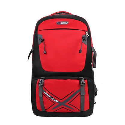 SYZM 85L Waterproof Large Backpack Men's Ultra-large Capacity Travel Bag  Mountain Climbing Outdoor Luggage Backpack